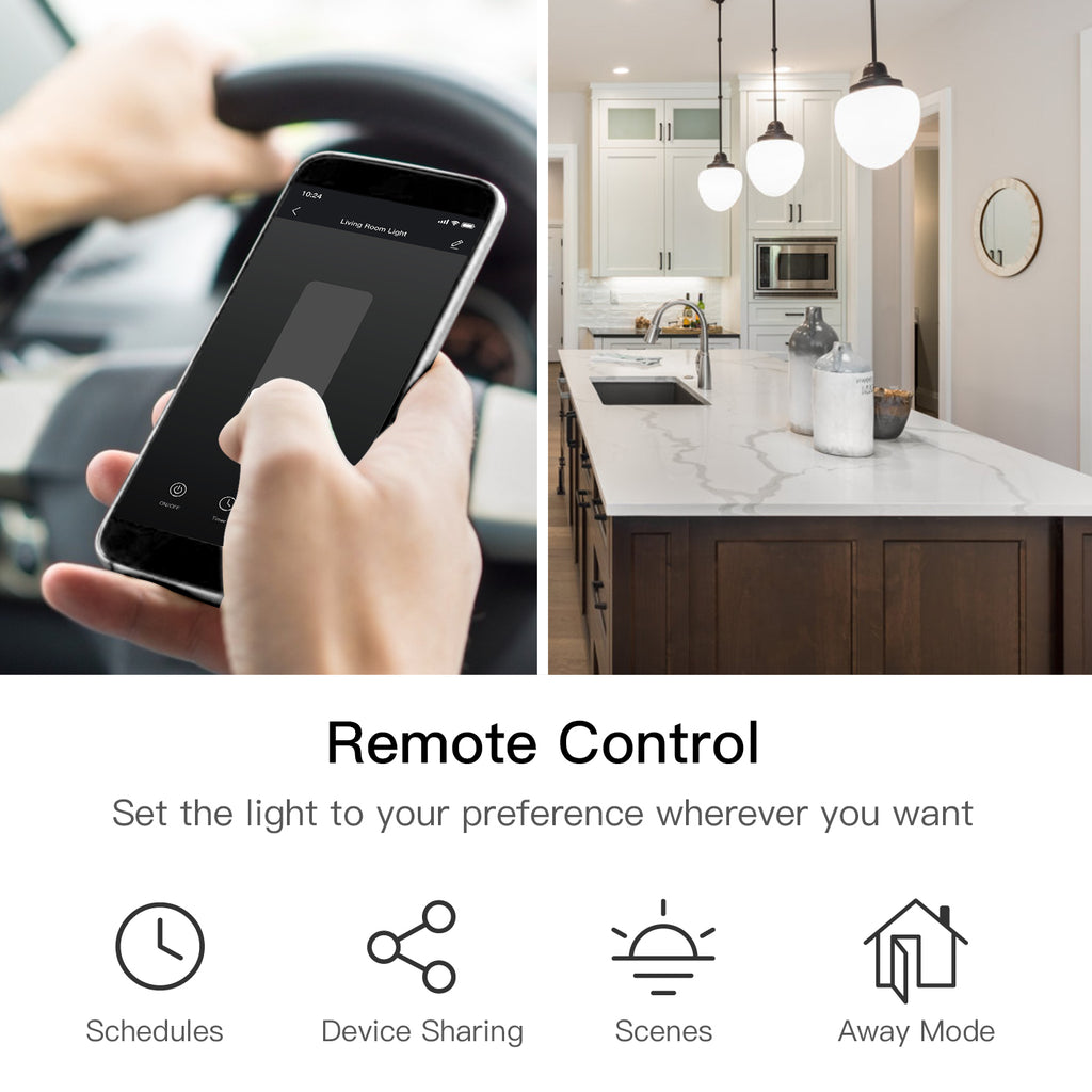 Treatlife Smart Dimmer Switch,400W,Neutral Wire Needed