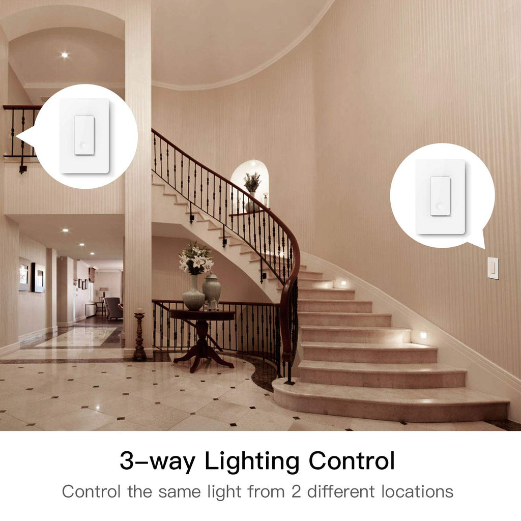 Treatlife 3 Way Smart Switch,Neutral Wire Required