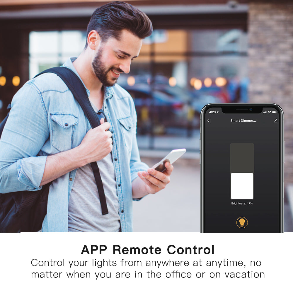 Treatlife Smart Plug-in Lamp Dimmer,300W with Dual Outlets