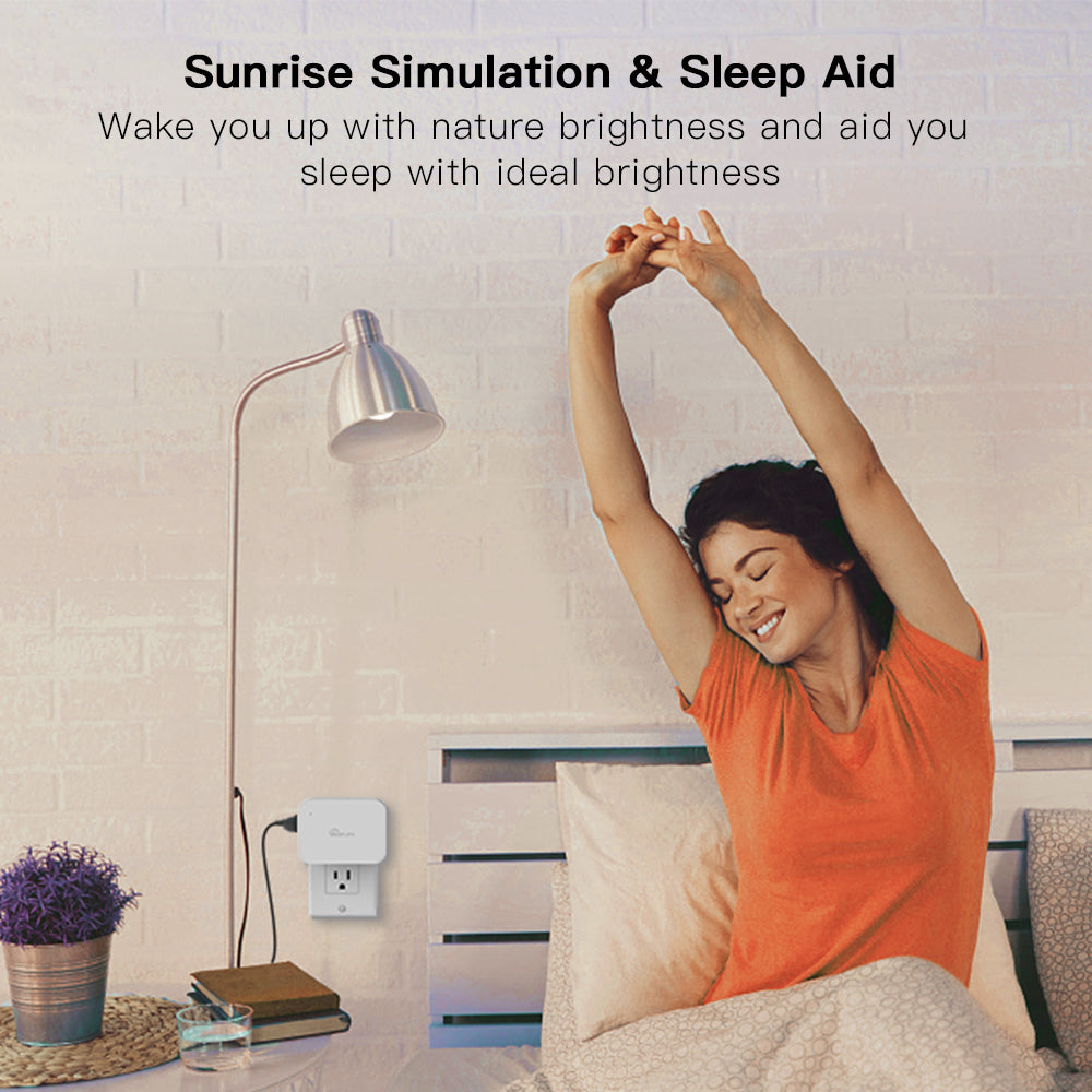 Treatlife Smart Plug-in Lamp Dimmer,300W with Dual Outlets