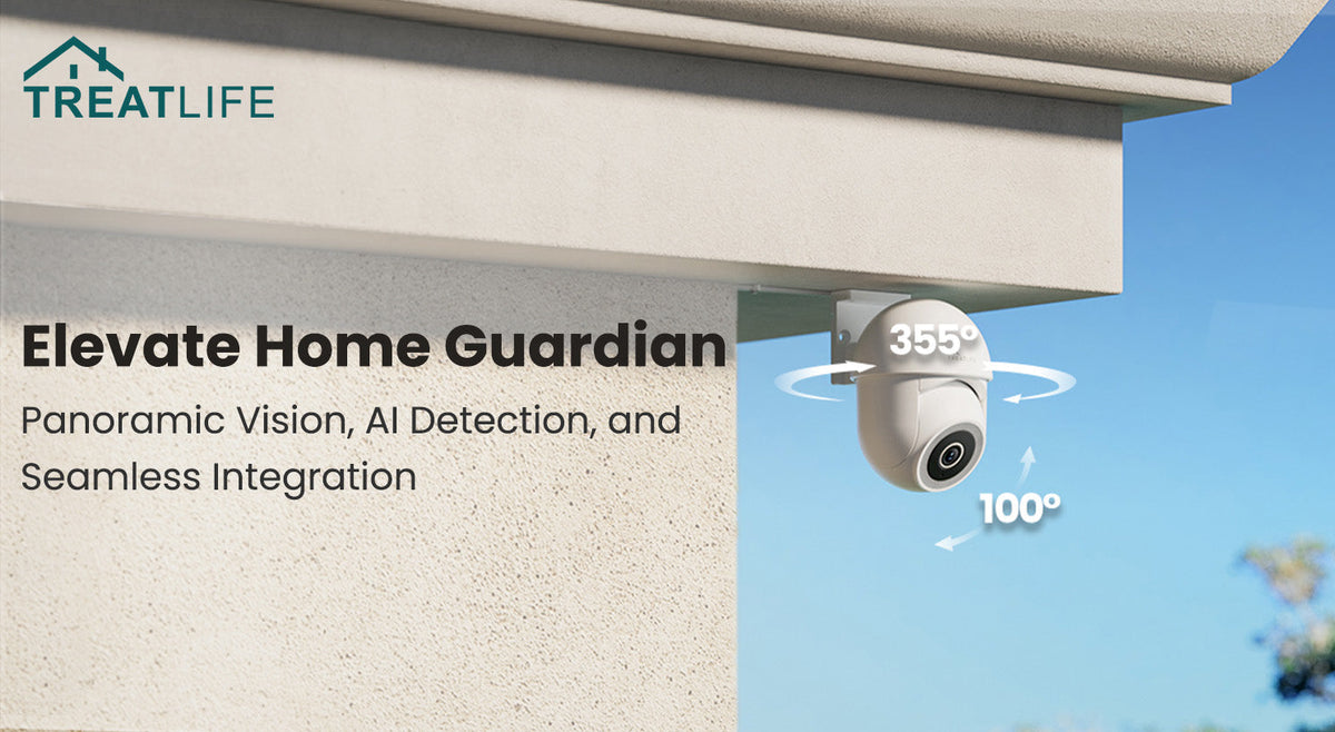 Elevate Your Home's Guardian with TreatLife's Outdoor Security Camera ...