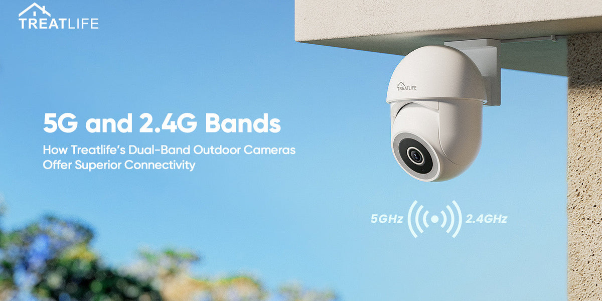 5G and 2.4G Bands - How Treatlife's Dual-Band Outdoor Cameras Offer ...
