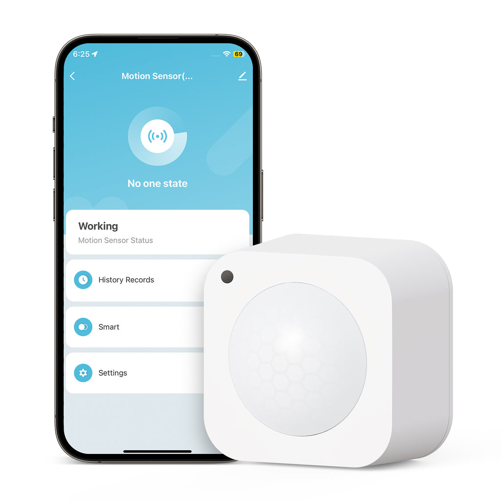 TREATLIFE PIR WiFi Motion Sensor Works with Alexa Google Home, No
