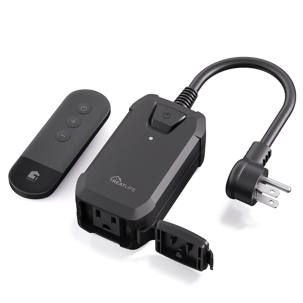 TREATLIFE Dimmer Plug with 100FT Wireless Remote Control | TREATLIFE