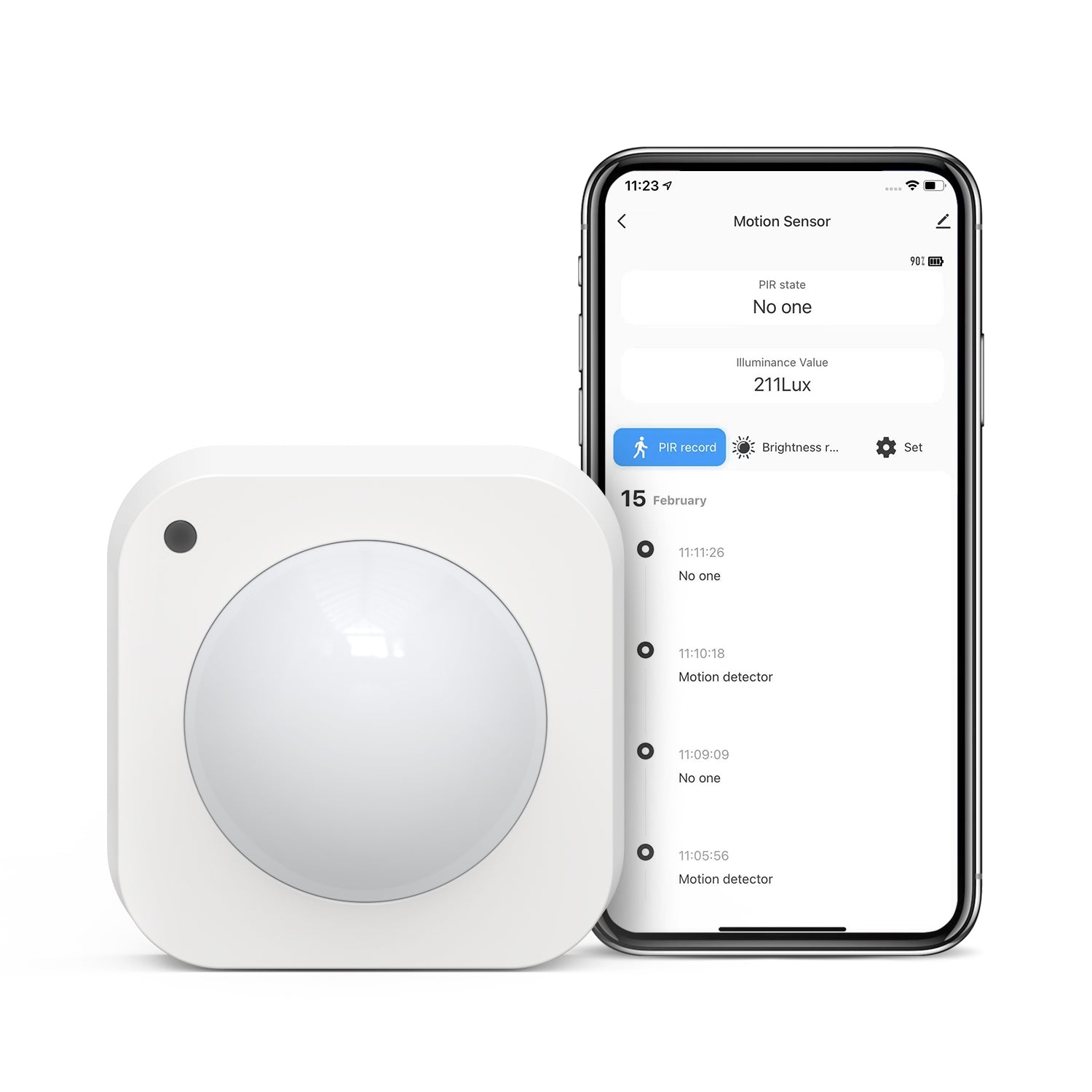 Treatlife Smart Motion Sensor for Security Automation without