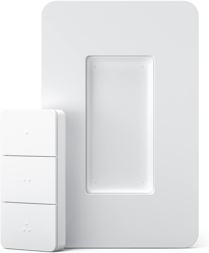 Zigbee Scene Switch|Best Wireless Control Light Switch Battery Powered White / 3 Gang / CN