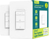 Treatlife 2 in 1 Smart Ceiling Fan Control and Dimmer Light Switch, Neutral Wire Required