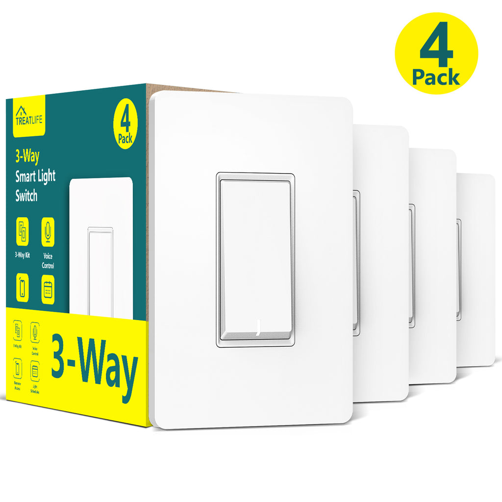 Treatlife 3 Way Smart Switch - Neutral Wire Required