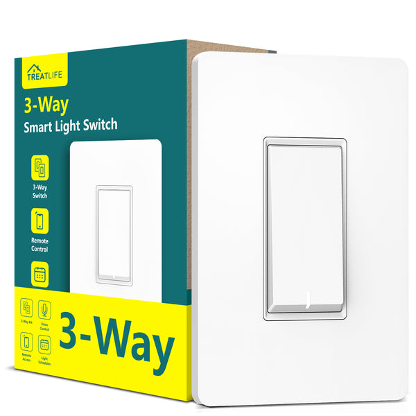 Treatlife 3 Way Smart Switch - Neutral Wire Required